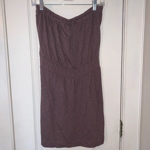 Strapless tee dress